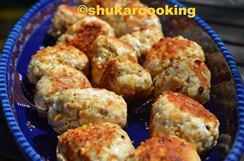 Boulettes de poulet au citron - Shukar Cooking
