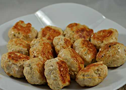 Boulettes de poulet au parmesan