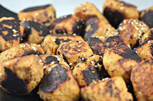 Boulettes de poulet au sésame - Shukar Cooking