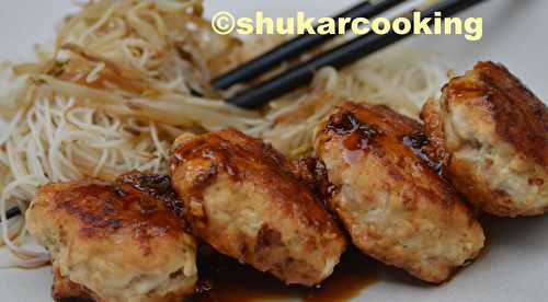Boulettes de poulet teriyaki - Shukar Cooking