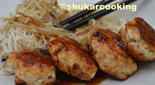 Boulettes de poulet teriyaki