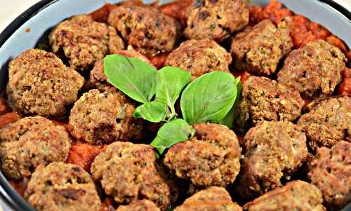 Boulettes de veau au basilic