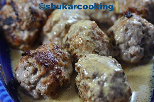 Boulettes de veau au citron - Shukar Cooking