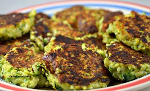 Bredouilles à la courgette