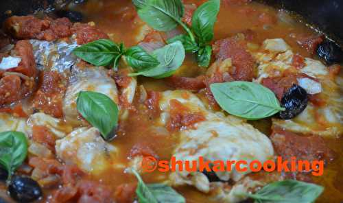 Cabillaud à l’italienne - Shukar Cooking