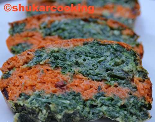 Cake tomates & épinards - Shukar Cooking