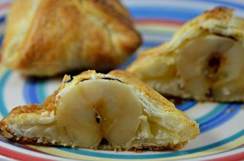 Chaussons aux pommes rainettes et chocolat