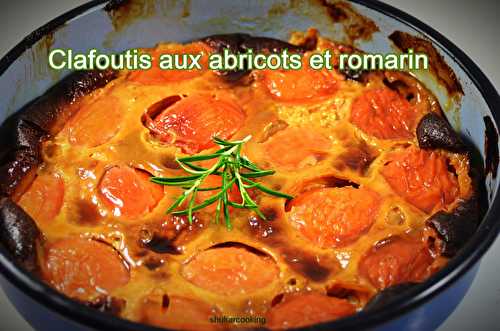 Clafoutis aux abricots et romarin