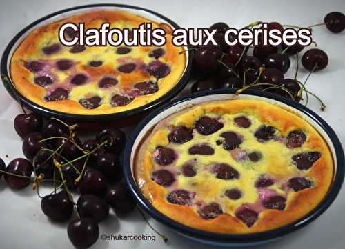 Clafoutis aux cerises, sucre de bouleau et lait d'amande