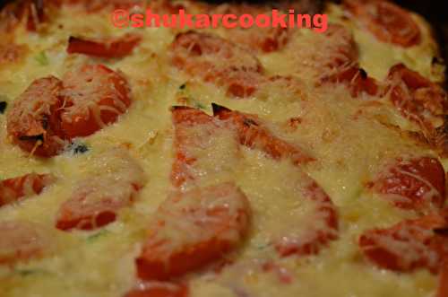 Clafoutis végétarien - Shukar Cooking