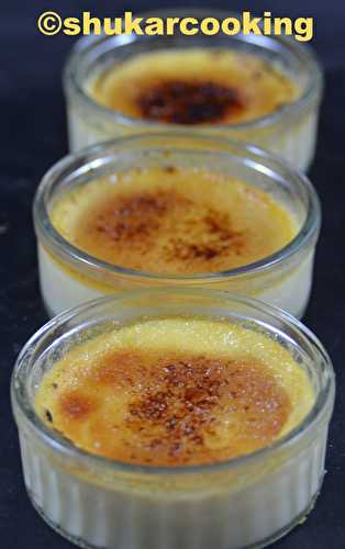 Crème brûlée spéculoos ou que faire de ses jaunes d’œufs