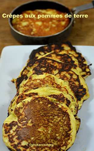 Crêpes aux pommes de terre