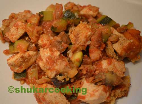 Crumble de poulet au parmesan - Shukar Cooking