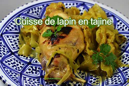 Cuisse de lapin en tajine