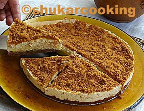 Entremets spéculoos et cœur de citron - Shukar Cooking