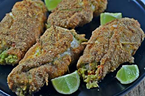 Éscalopes de dinde farcies au guacamole