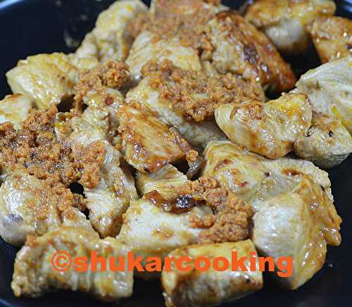 Escalopes de dinde marinée à l'orange - Shukar Cooking