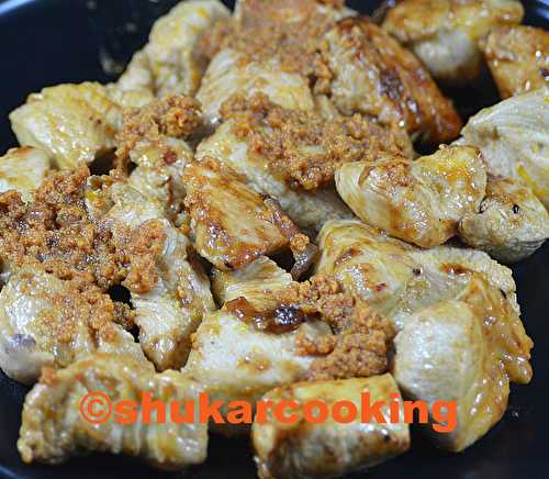 Escalopes de dinde marinée à l'orange