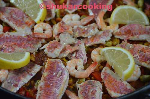  Fideuà de la mer ( paella aux pâtes) - Shukar Cooking