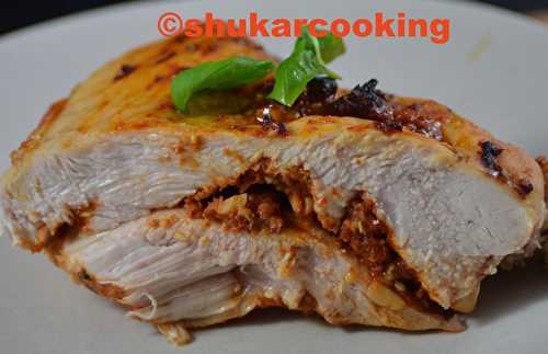 Filet de dinde au pesto rouge - Shukar Cooking