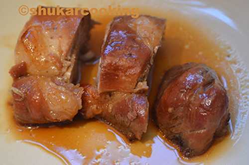   Filet mignon de porc laqué - Shukar Cooking
