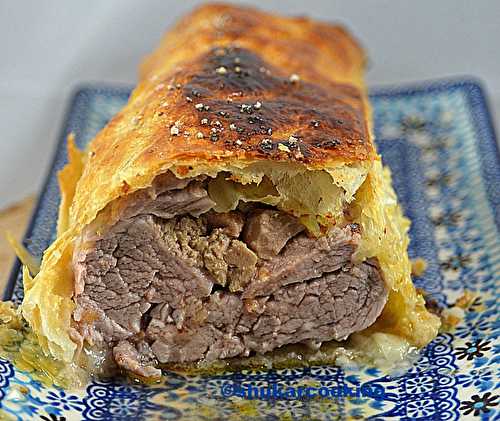 Filet mignon en croute farcie au foie gras