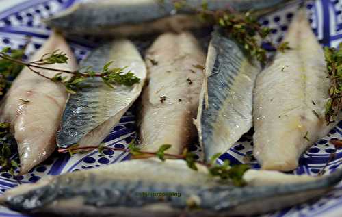 Filets de sardines au four
