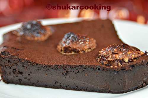 Fondant chocolat mascarpone de Cyril Lignac - Shukar Cooking