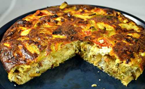 Fritatta aux saveurs grecque