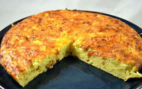 Frittata à la purée de pomme de terre