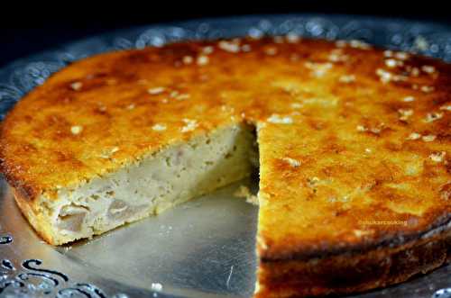 Gâteau à la compote de pomme sans beurre ni matières grasses