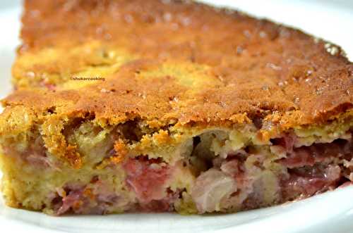 Gâteau aux fraises sans beurre ni matières grasses