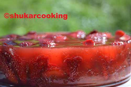 Gâteau aux fraises  - Shukar Cooking