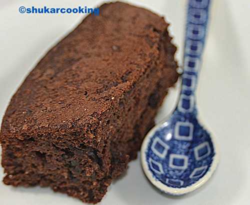 Gâteau chocolat betterave sans beurre  - Shukar Cooking