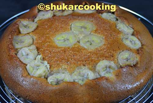 Gâteau léger aux bananes sans sucre, sans matières grasses