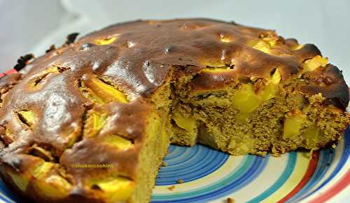 Gâteau mangue coco sans beurre