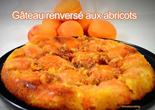 Gâteau renversé aux abricots