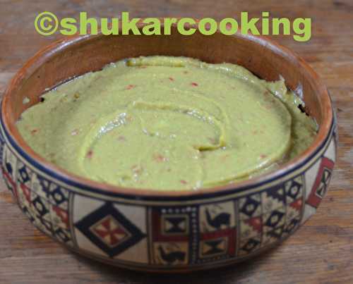 Guacamole facile - Shukar Cooking