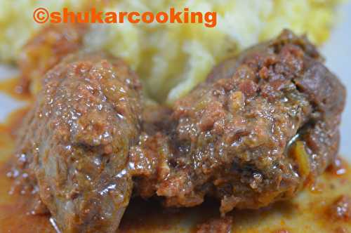 Joue de porc et sa sauce chorizo - Shukar Cooking