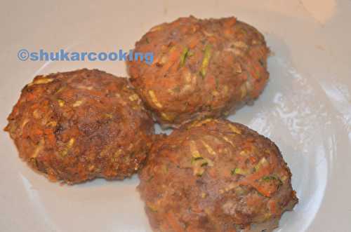 Keftas aux boeuf et légumes - Shukar Cooking