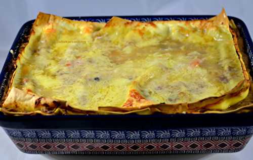 Lasagnes au pot au feu ou comment accommoder les restes