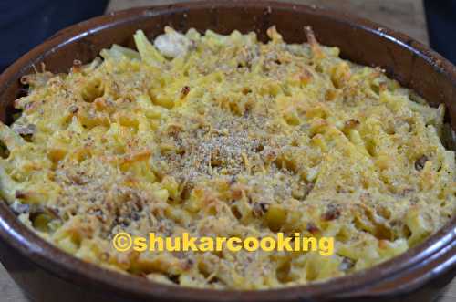 Mac & Cheese au poulet et canard - Shukar Cooking