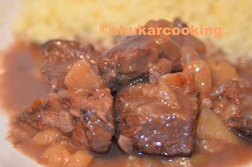  Mijoté de bœuf aux fruits d’automne - Shukar Cooking