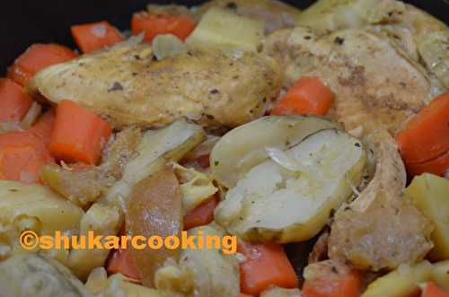 Mijoté de suprêmes de poulet à l’accent oriental - Shukar Cooking