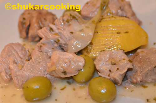 Mijoté de veau méditerranéen - Shukar Cooking