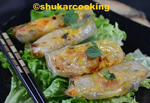 Nems aux crevettes - Shukar Cooking