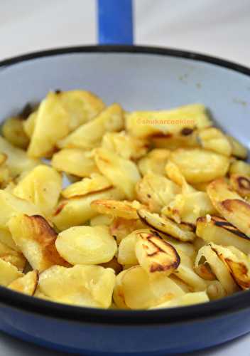 Panais sautés au beurre de truffe blanche