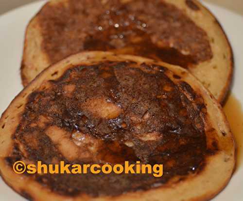 Pancakes aux pommes - Shukar Cooking