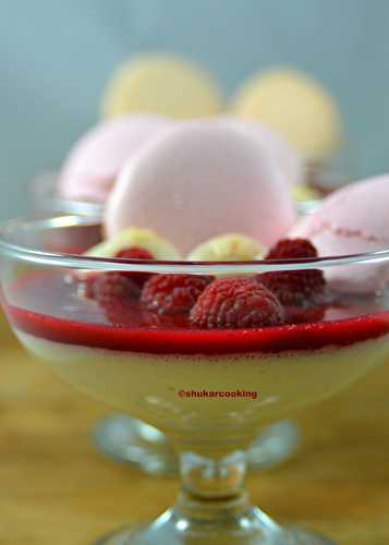 Panna cotta comme un ispahan