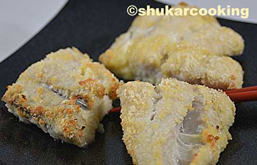 Poisson pané aux de chips de crevettes - Shukar Cooking